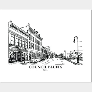 Council Bluffs - Iowa Posters and Art